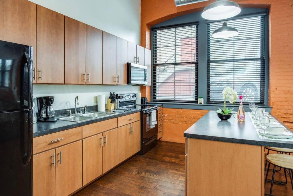 Apartmán Centric Ny Style Loft W/King Bed Rochester Exteriér fotografie